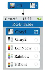 Choose the colour palette