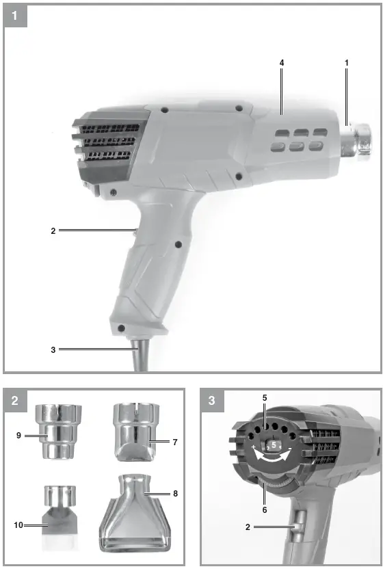 Einhell-TE-HA-2000-E-Hot-Air-Gun-fig-1