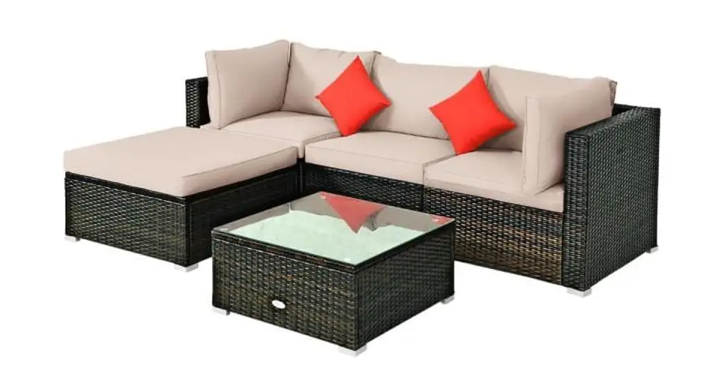 Costway Wicker Sofa User Manual Costway Wicker Sofa User Manual