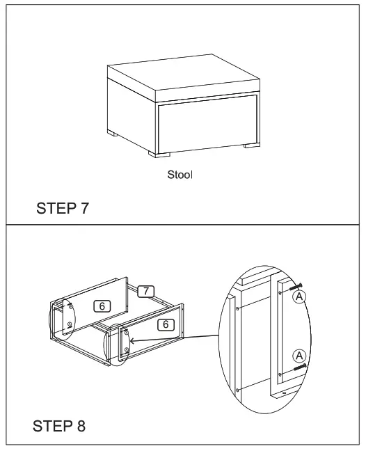 COSTWAY Wicker Sofa - step 4