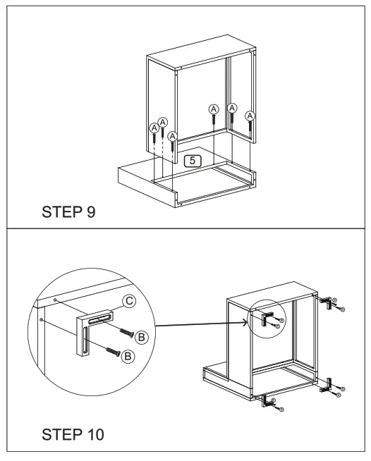 COSTWAY Wicker Sofa - step 5