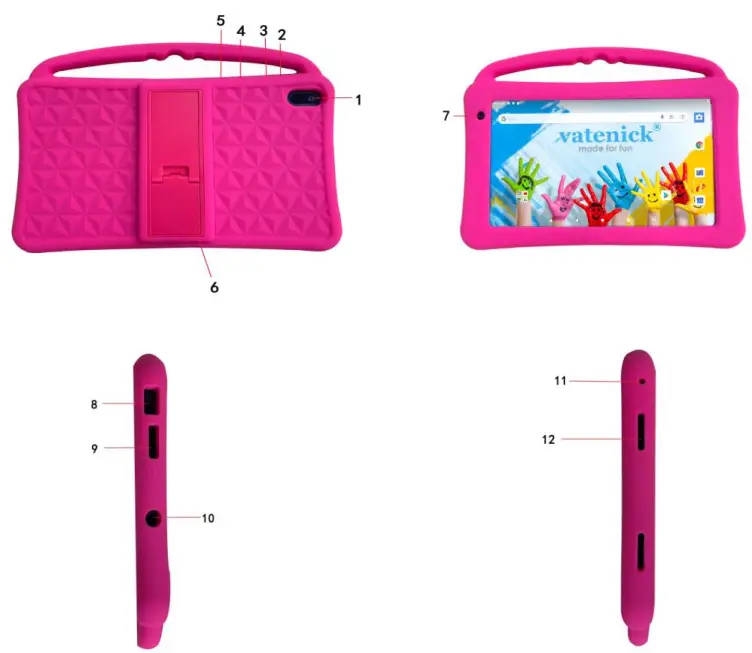 Shenzhen 2ARW6 V7 vatenick kids Tablets - Overview
