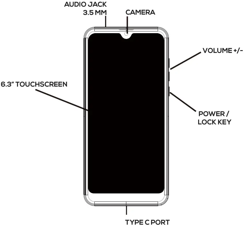 LOGIC SC9863 L63 6 3 Inch 4G Smartphone - Overview