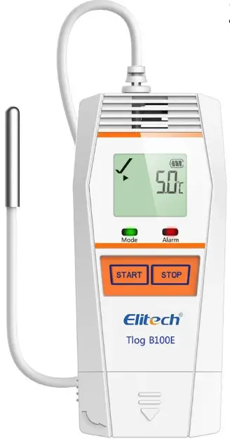 Elitech Tlog 10E External Temperature Data Logger
