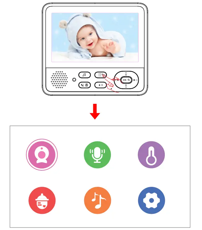 Shenzhen-Gospell-Smarthome-Electronic-8217KP-2.4GHz-Digital-Wireless-Baby-Monitor-FIG-11