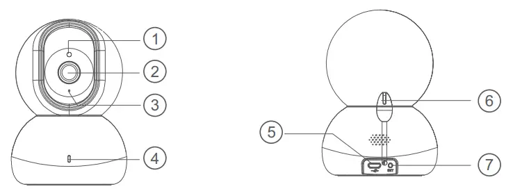 Shenzhen-Gospell-Smarthome-Electronic-8217KP-2.4GHz-Digital-Wireless-Baby-Monitor-FIG-2