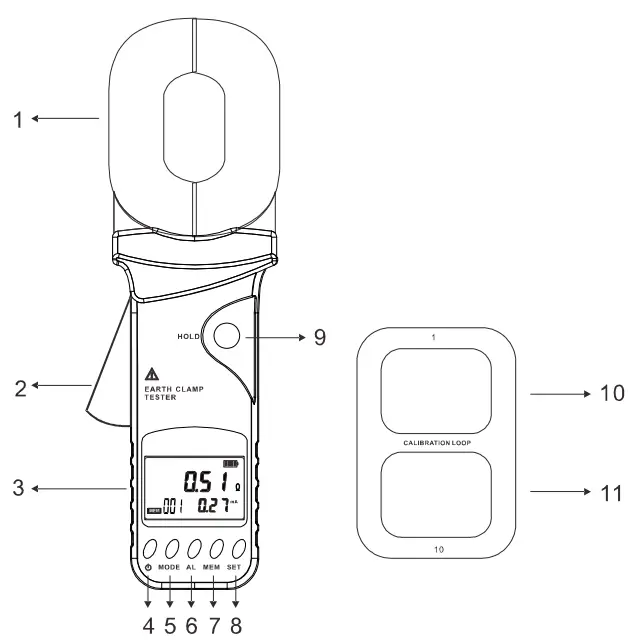 UNI-T-UT276A+-Clamp-Earth-Ground-Testers-fig-2