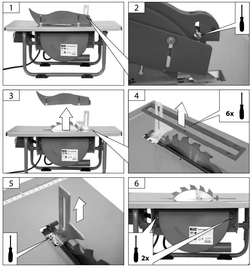 Gude GTK 800 Table Saw 10