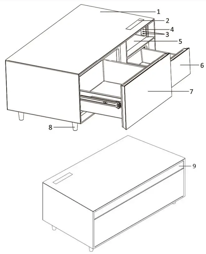 BestMatic TBT-127183.4 Multimedia Cooling Table-FIG3