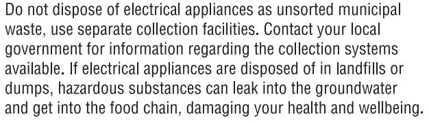 volkano Fitness Tracker and Heart - Safety and Environmental Disposal