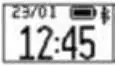 volkano Fitness Tracker and Heart - Time Mode