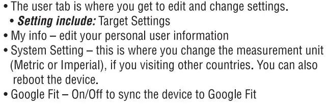 volkano Fitness Tracker and Heart - user