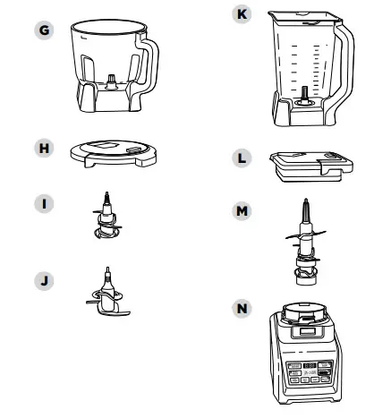 BL682ANZMN Nutri Ninja Nutrient Extractor Processor - Figure 2