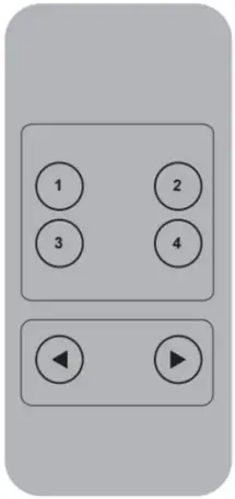 SIIG CE-KV0C11-S1 2X1-4X1 DP 4K KVM USB 3.0 Switch with RC Db