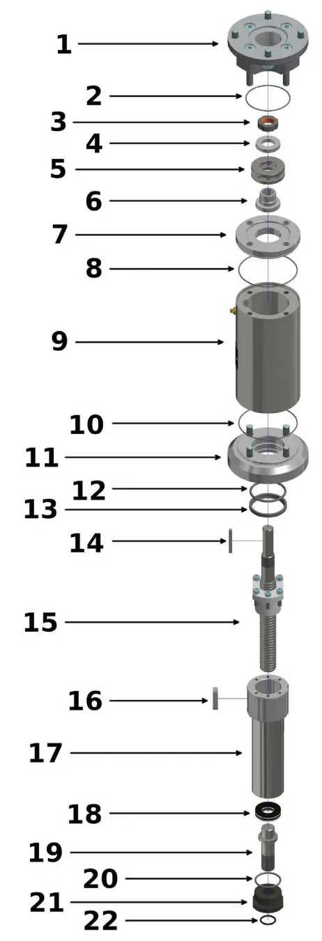 EMERSON Bettis RTS Ball Screw Linear Drives - fig