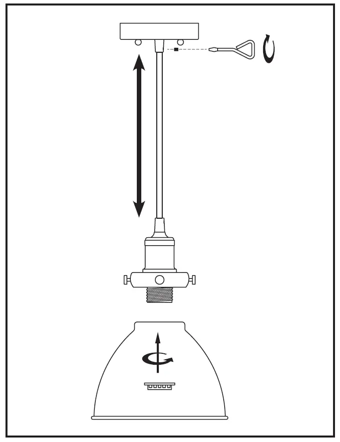Homedepot-1-Light Blue-and-Polished-Nickel-Pendant-fig-7