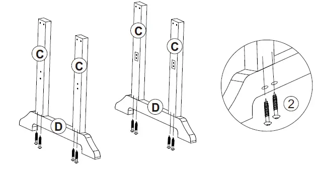 myhomore HDCT-ARM-WH7 7-Piece Plastic Retangular Outdoor Dining Set with Armrests and Beige Cushions-FIG3