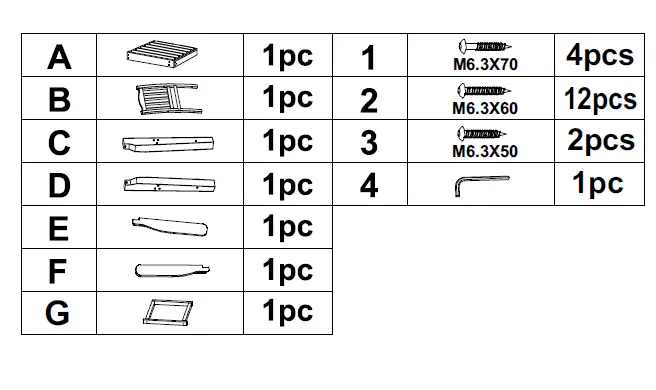myhomore HDCT-ARM-WH7 7-Piece Plastic Retangular Outdoor Dining Set with Armrests and Beige Cushions-FIG8