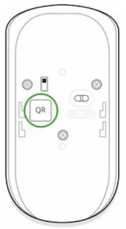 AJAX 7170 CombiProtect Wireless Combined Motion and Glass Break Detector - location