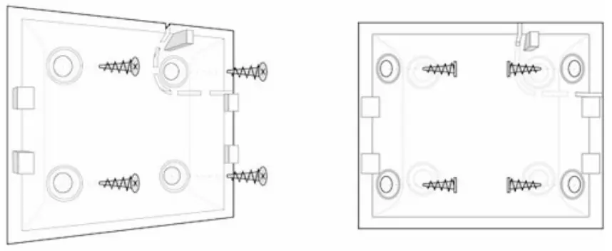 AJAX 7170 CombiProtect Wireless Combined Motion and Glass Break Detector - vertical surface
