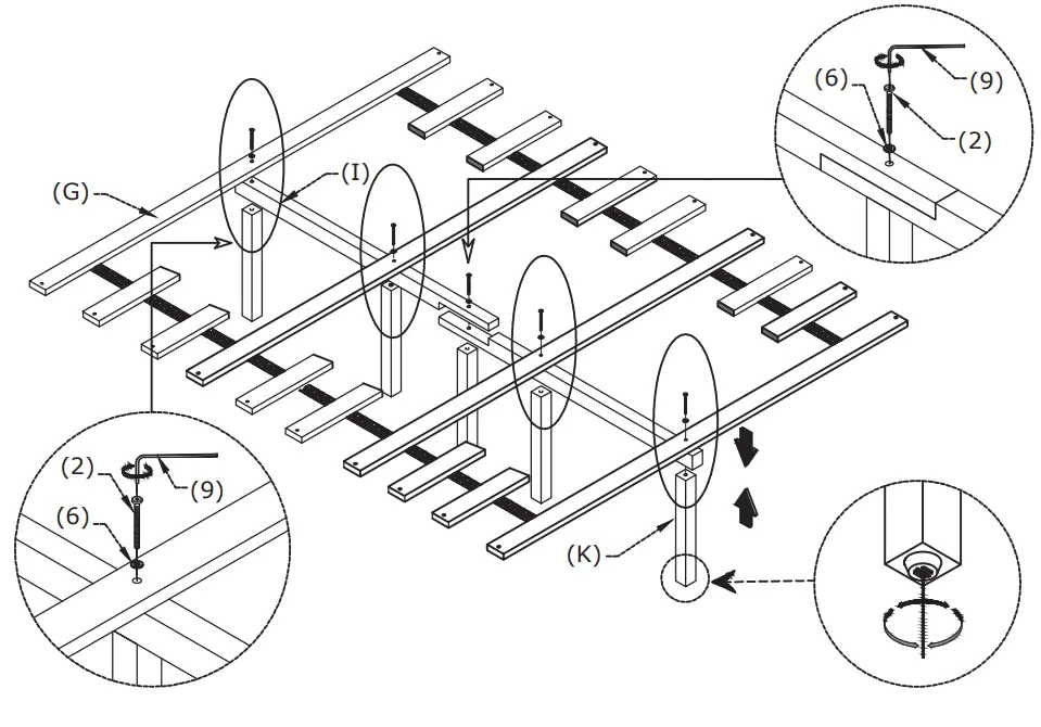 COSTWAY HU10277 Twin Bed fig 4