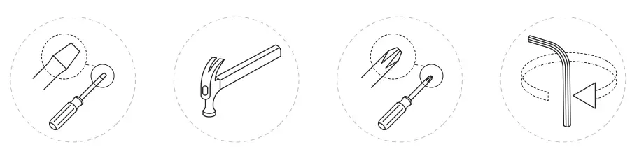 COSTWAY HU10277 Twin Bed fig