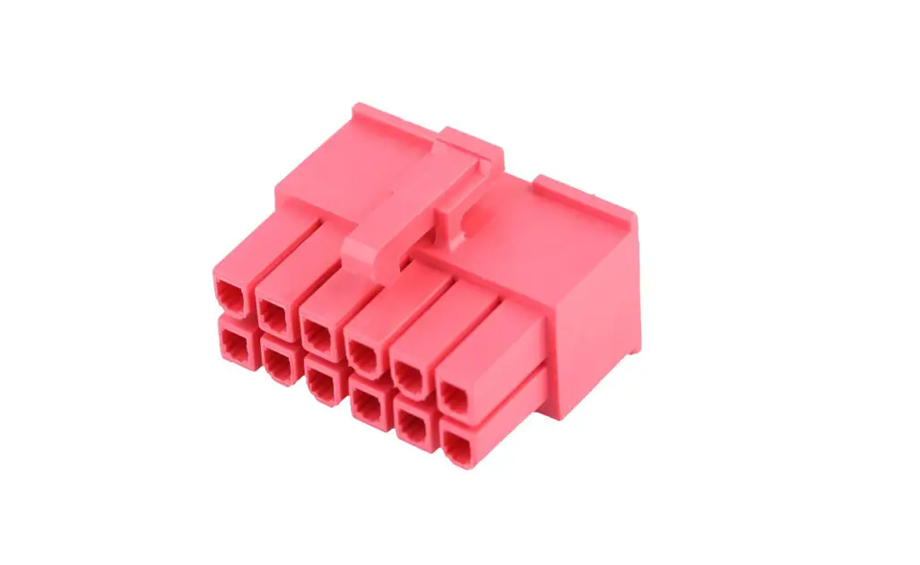 Molex Mf-12f Mini-fit Socket Without Contacts Installation Guide