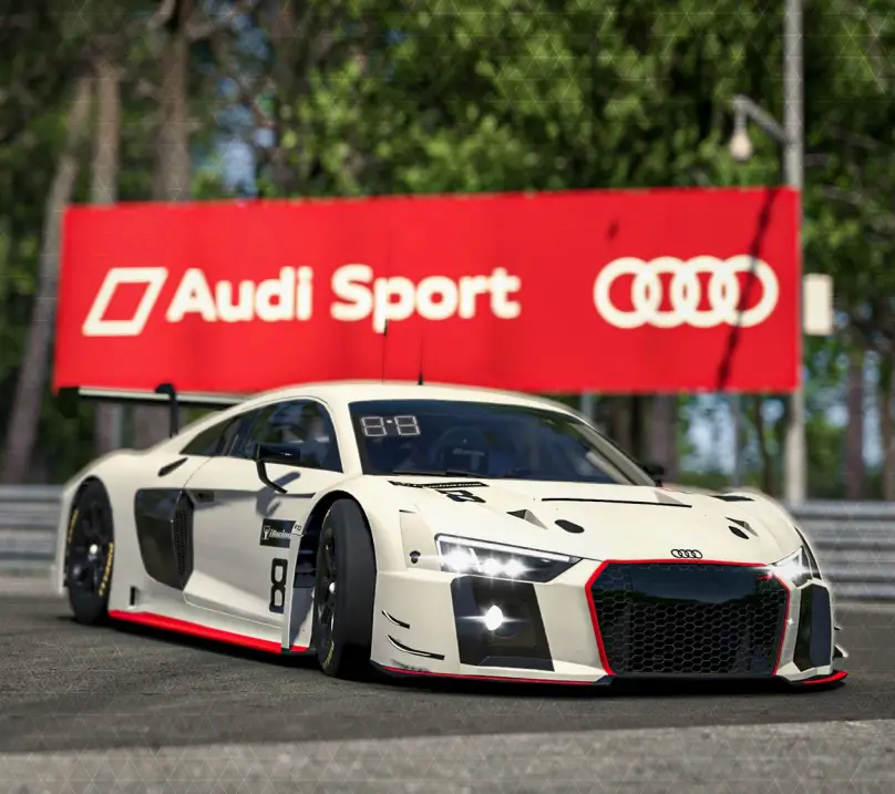 iRacing AUDI R8 LMS GT3 Racing Car -
