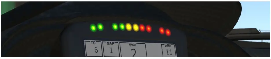 iRacing AUDI R8 LMS GT3 Racing Car - SHIFT LIGHTS