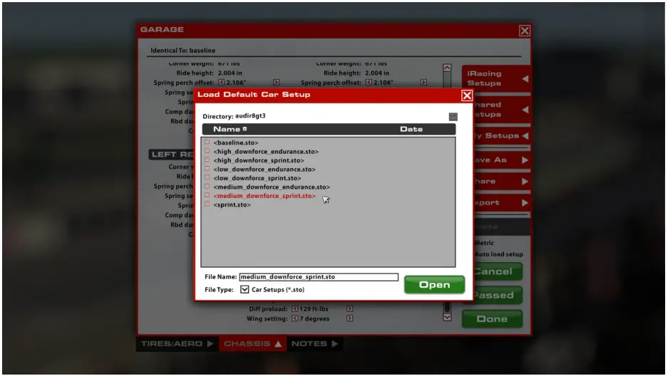 iRacing AUDI R8 LMS GT3 Racing Car - iRACING SETUP