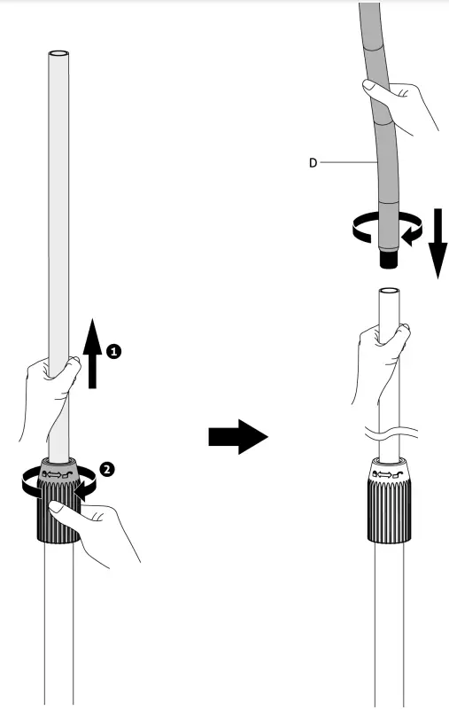 audizio HTS12 Universal Surround Sound Speaker Stands-4