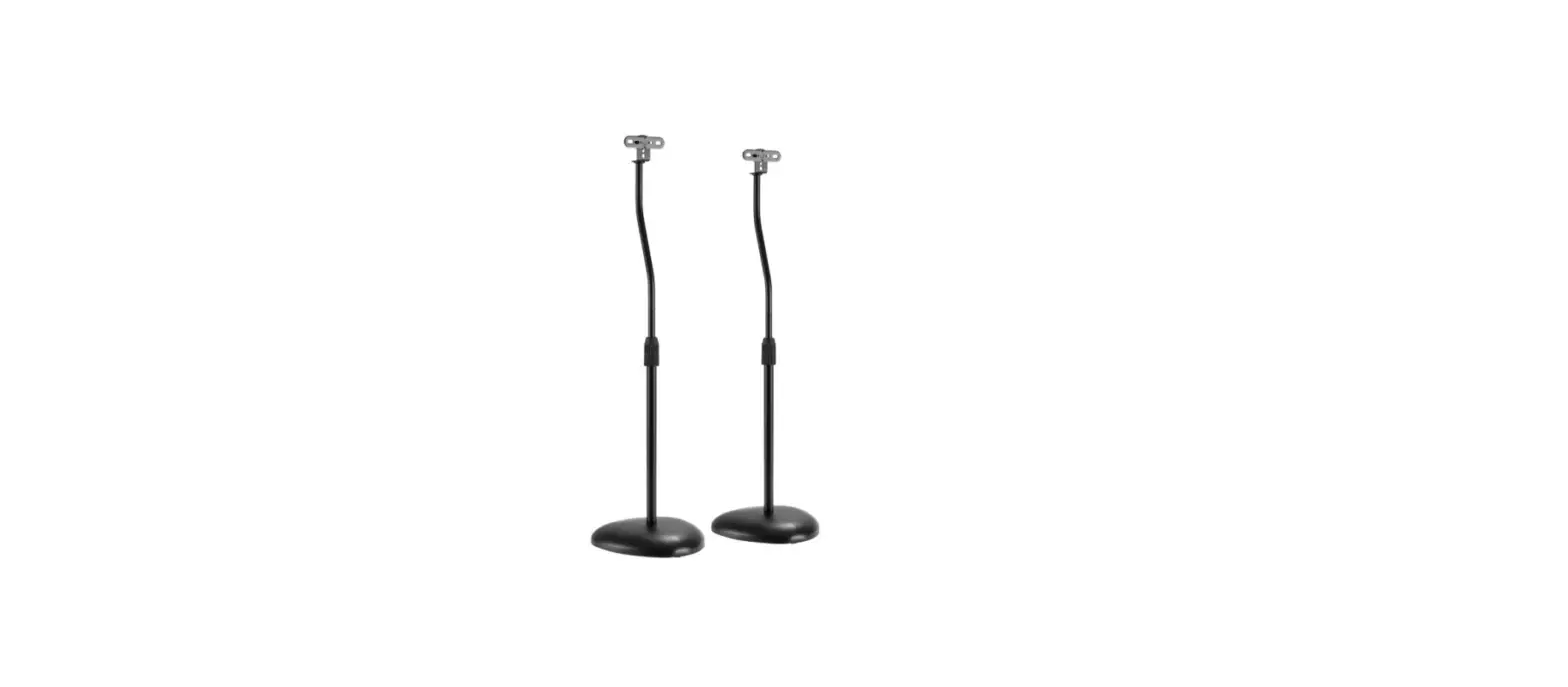 Audizio Hts12 Universal Surround Sound Speaker Stands Instruction Manual