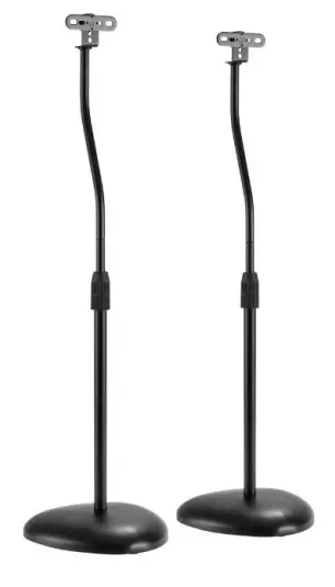 audizio HTS12 Universal Surround Sound Speaker Stands-PRO