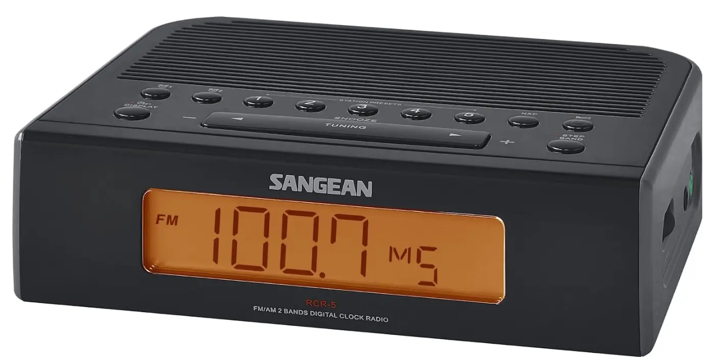 Sangean-RCR-5BK-AM-FM-Digital-Tuning-Clock-Radio-Product
