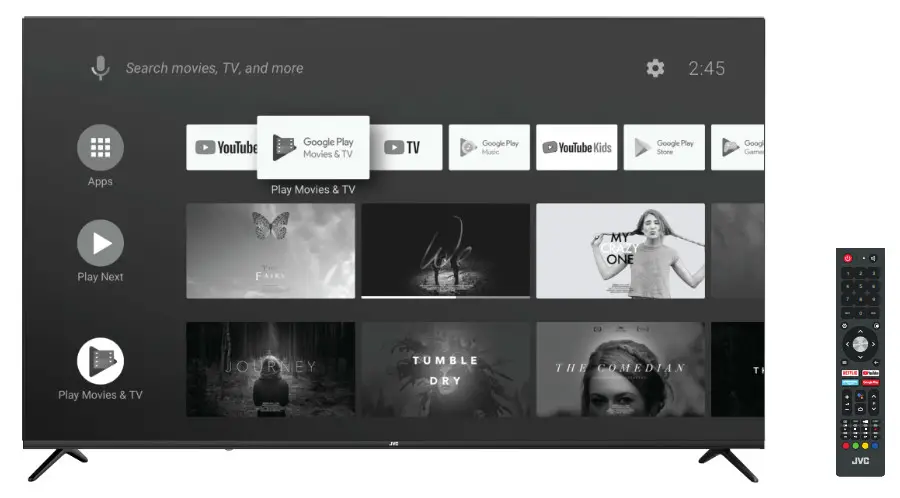 JVC LT-65N7115A 65 Class LED TV -