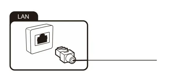 JVC LT-65N7115A 65 Class LED TV - Lan