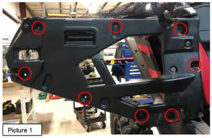 Trail ARMOR Honda Talon 1000-4 Door Extensions - fig1