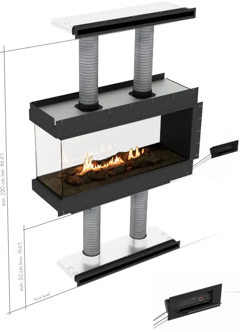 planika Room Divider with Automatic Ethanol Burner-fig2