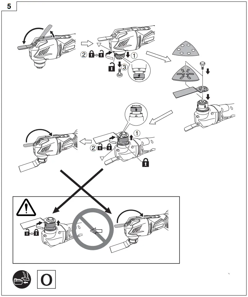 HiKOKI CV14DBL 14 4V Cordless Multi Tools - Fig 7