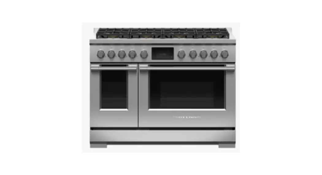 Fisher Paykel Rdv3-488-l 48 Inch Dual Fuel Range User Guide