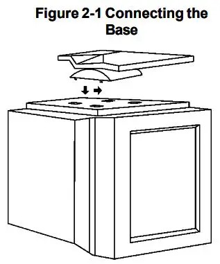 MAXTECH XT4871 14 Inch Color Monitor User Manual - Figure 2-1