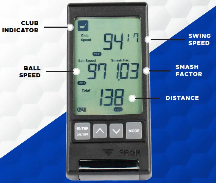PRGR PROTOCOL Portable Launch Monitor - Cover