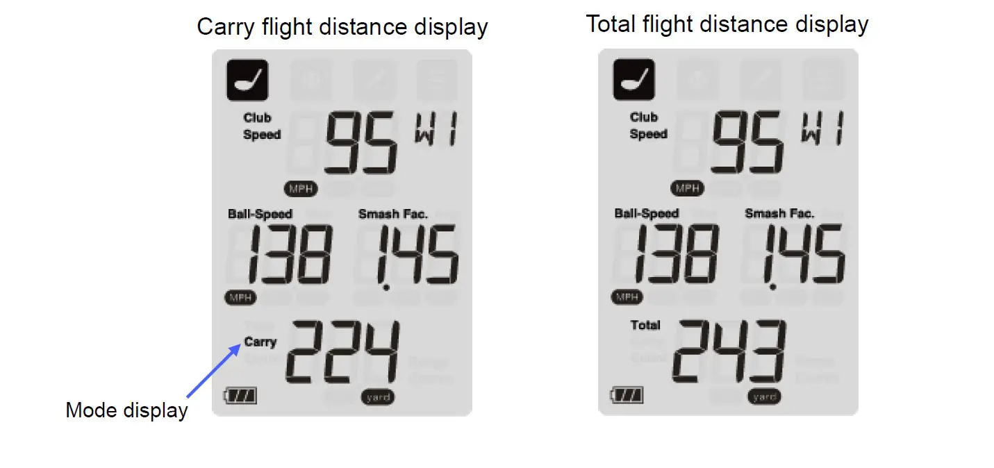 PRGR PROTOCOL Portable Launch Monitor - OPERATION 3