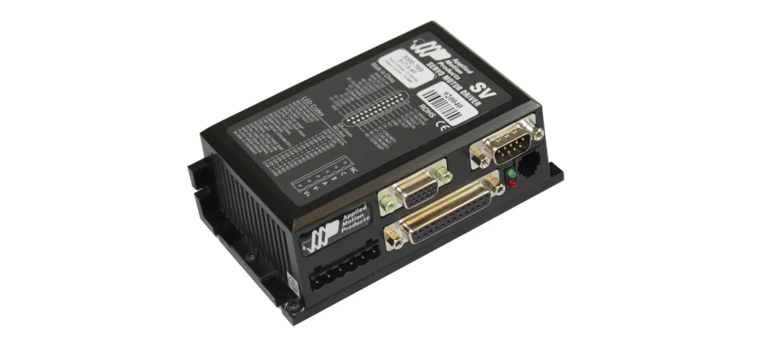 Applied Motion Products Sv7-ip Servo Drive With Ethernet Ip User Guide