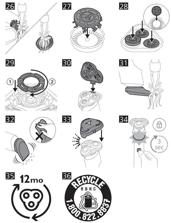 PHILIPS X5004, X5006 Shaver - Overview 3