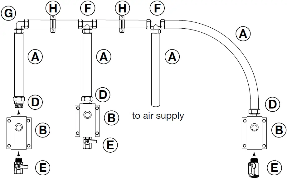 CapDEWALT DXCM024-0400 Compressed Air Piping Systemture 03