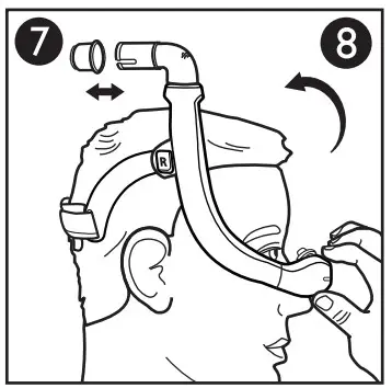 PHILIPS DreamWear Silicone Pillows Mask -Quick Release