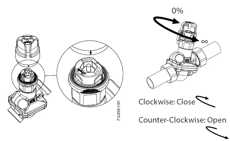 Danfoss AB-PM Connection Set DN 15-25 5