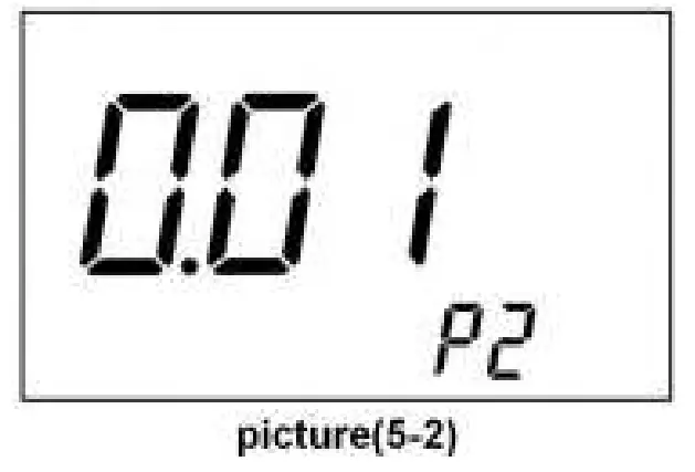 Measurement Resolution Setting (P2)