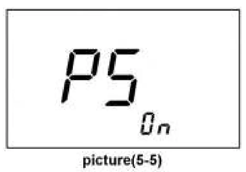 ON/OFF Setting of Background Light (P5)